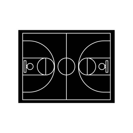 Basketball sport game icon vector illustration graphic designのイラスト素材