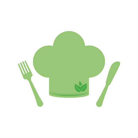Chef hat symbol icon vector illustration graphic designのイラスト素材