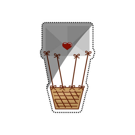 Love and romanticism icon vector illustration graphic designのイラスト素材