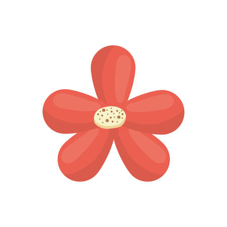 Beautiful flower ornament icon vector illustration graphic designのイラスト素材
