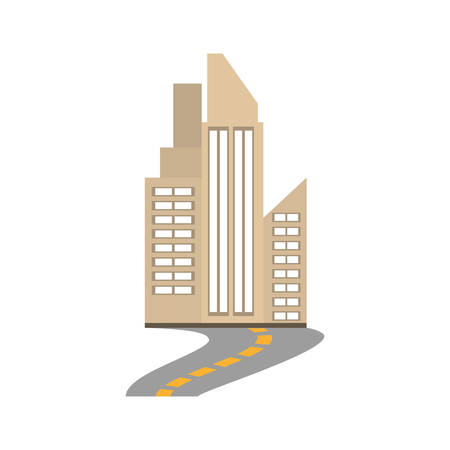 Building city real estate road vector illustration eps 10のイラスト素材