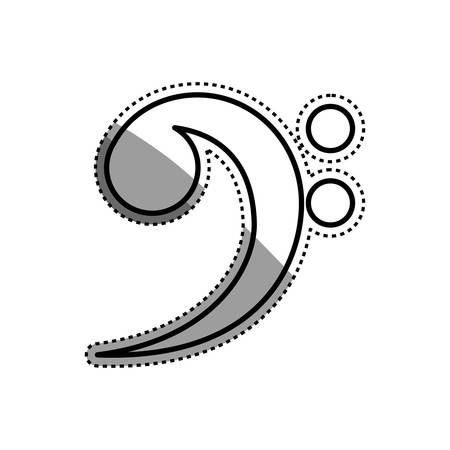 Music note symbol icon vector illustration graphic designのイラスト素材