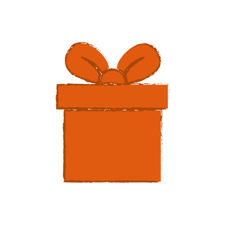 Gift box present icon vector illustration graphic designのイラスト素材
