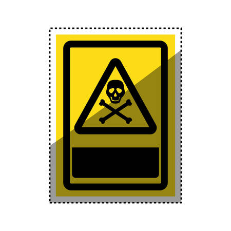 danger and warning sign icon vector illustration graphic designのイラスト素材