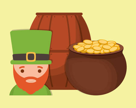 st patricks day icon image vector illustration designのイラスト素材