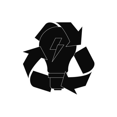 Green energy ecology icon vector illustration graphic designのイラスト素材