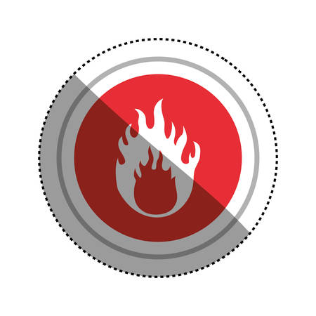 danger and warning sign icon vector illustration graphic designのイラスト素材