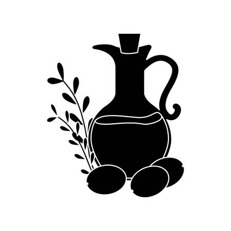Olive oil healthy food icon vector illustration graphic designのイラスト素材