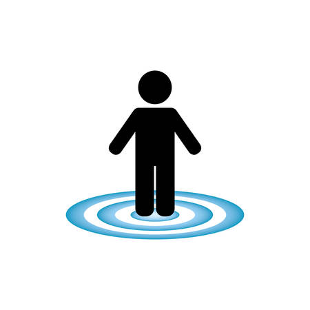 Pictogram male isolated icon vector illustration graphic designのイラスト素材