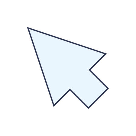 Click arrow pointer icon vector illustration graphic designのイラスト素材