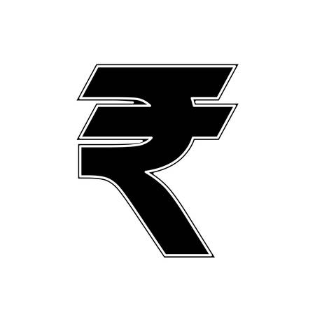 Rupee Money currency icon vector illustration graphic designのイラスト素材