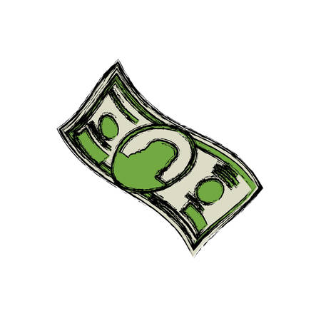 Billet of money icon vector illustration graphic designのイラスト素材