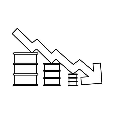 Petroleum oil industry icon vector illustration graphic designのイラスト素材