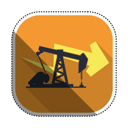 Petroleum oil industry icon vector illustration graphic designのイラスト素材