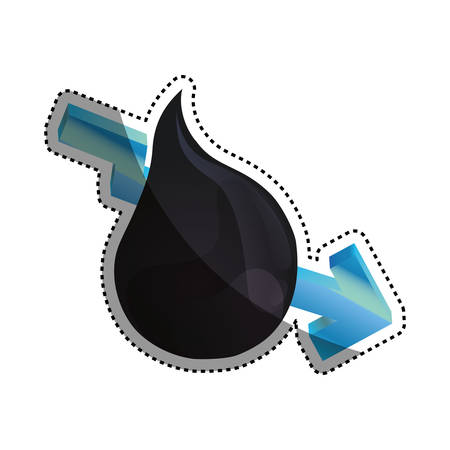 Petroleum oil industry icon vector illustration graphic designのイラスト素材