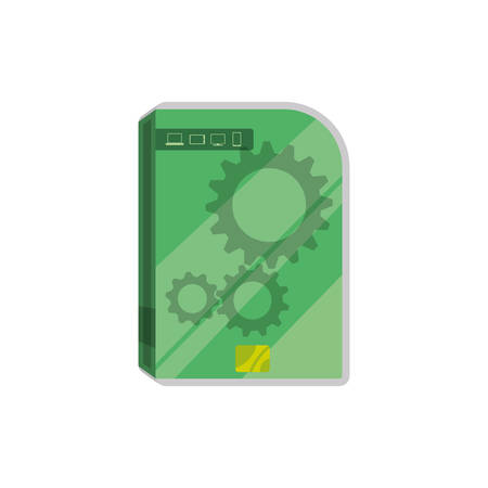Software computer box icon vector illustration graphic designのイラスト素材