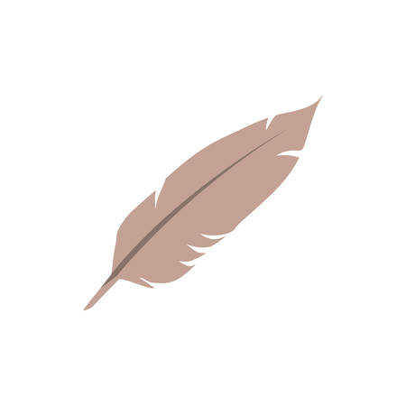 Vintage pen feather icon vector illustration graphic designのイラスト素材