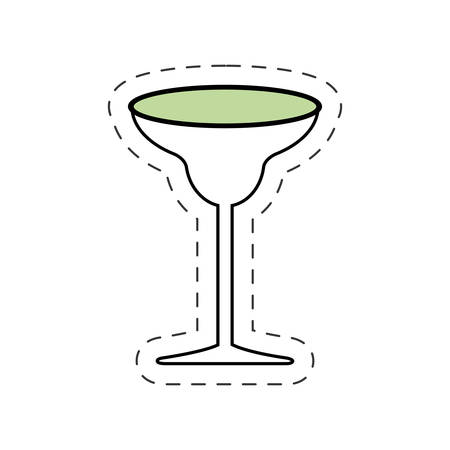 glass cup beverage alcohol image vector illustration eps 10のイラスト素材
