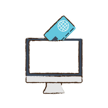 online shopping credit card concept vector illustration eps 10のイラスト素材