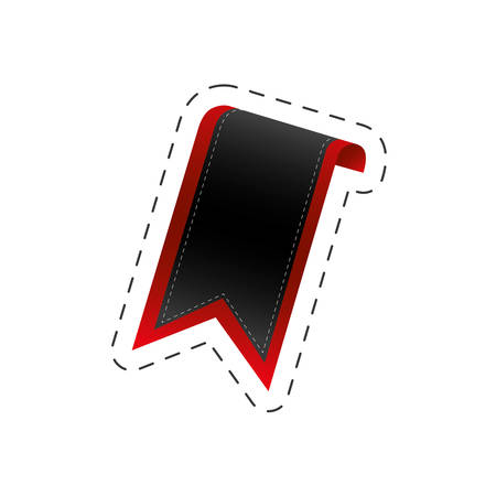 bookmarks ribbon element image vector illustration eps 10のイラスト素材