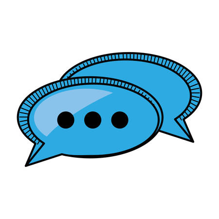 bubble speech communication talk vector illustration eps 10のイラスト素材