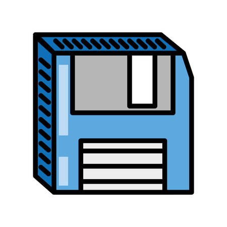 floppy disk storage information vector illustration eps 10のイラスト素材