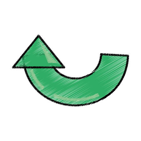 arrow reload system sketch vector illustration eps 10のイラスト素材