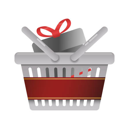 Shopping basket symbol icon vector illustration graphic designのイラスト素材