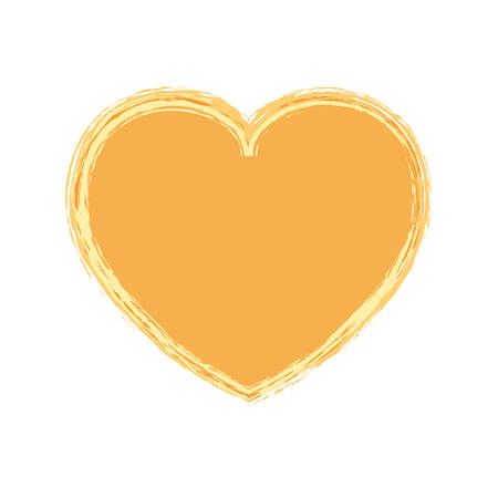 Heart and love icon vector illustration graphic designのイラスト素材
