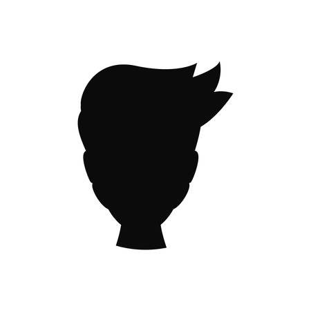 Man faceless head icon vector illustration graphic designのイラスト素材