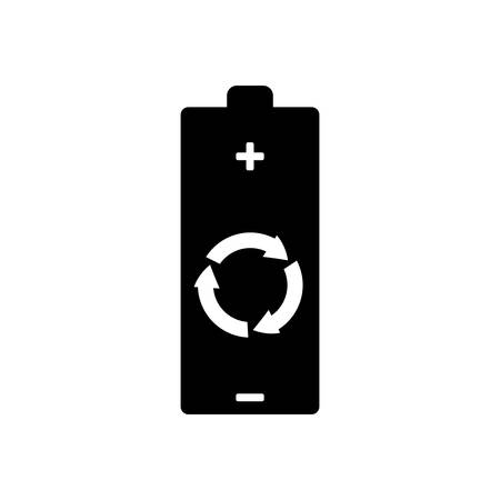Green energy battery icon vector illustration graphic designのイラスト素材