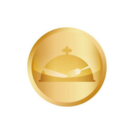 Restaurant and kitchen utensil icon vector illustration graphic designのイラスト素材