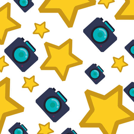 Vintage photographic camera vector illustration graphic designのイラスト素材