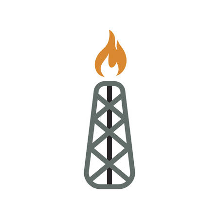 Environment and industrial energy vector icon symbolsのイラスト素材