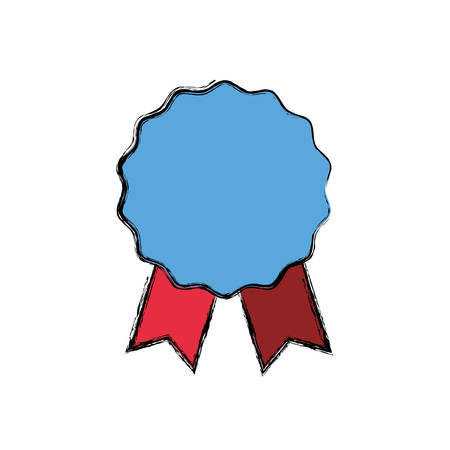 Award ribbon empty icon vector illustration graphic designのイラスト素材