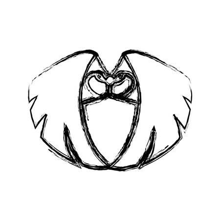 Medical healthcare service icon vector illustration graphic designのイラスト素材