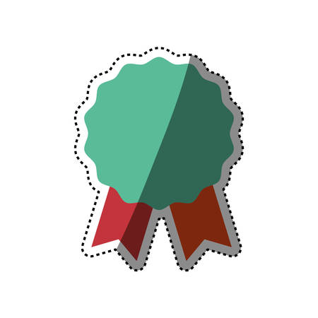 Award ribbon empty icon vector illustration graphic designのイラスト素材