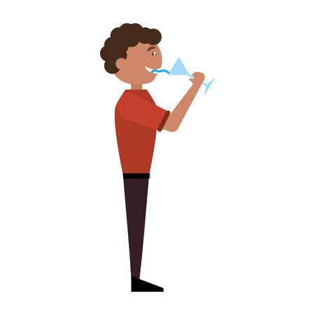 man party dance celebration vector illustration eps 10のイラスト素材