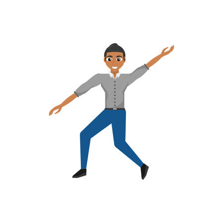 man party dance celebration vector illustration eps 10のイラスト素材
