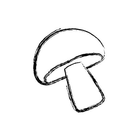 Fresh and delicious mushroom icon vector illustration graphic designのイラスト素材