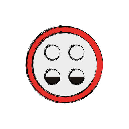 Sign lights low symbol vector icon illustration.のイラスト素材