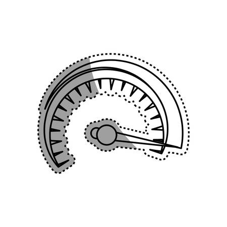 Speedometer power car icon vector illustration graphic designのイラスト素材