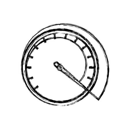 Speedometer power car icon vector illustration graphic designのイラスト素材