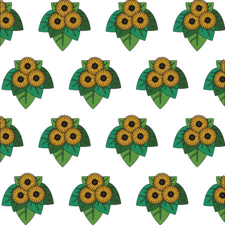 beautiful flowers background.のイラスト素材