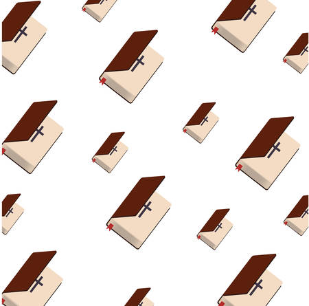 Holy bible christianity icon vector illustration graphic designのイラスト素材