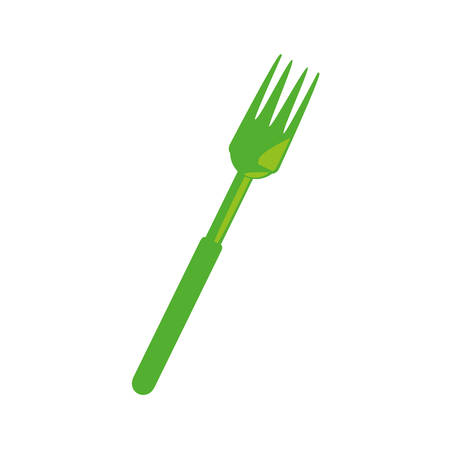 fork cutlery kitchen cooking image vector illustration eps 10のイラスト素材