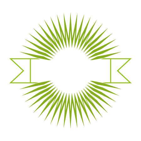 organic label emblem template image vector illustration eps 10のイラスト素材