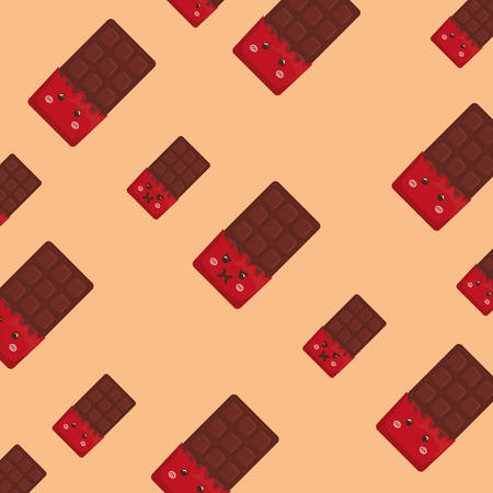 Sweet dessert cartoon icon vector illustration graphic designのイラスト素材