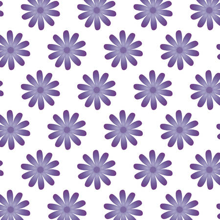 beautiful flowers background. colorful design. vector illustrationのイラスト素材
