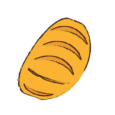 bread bakery food healthy vector illustrationのイラスト素材